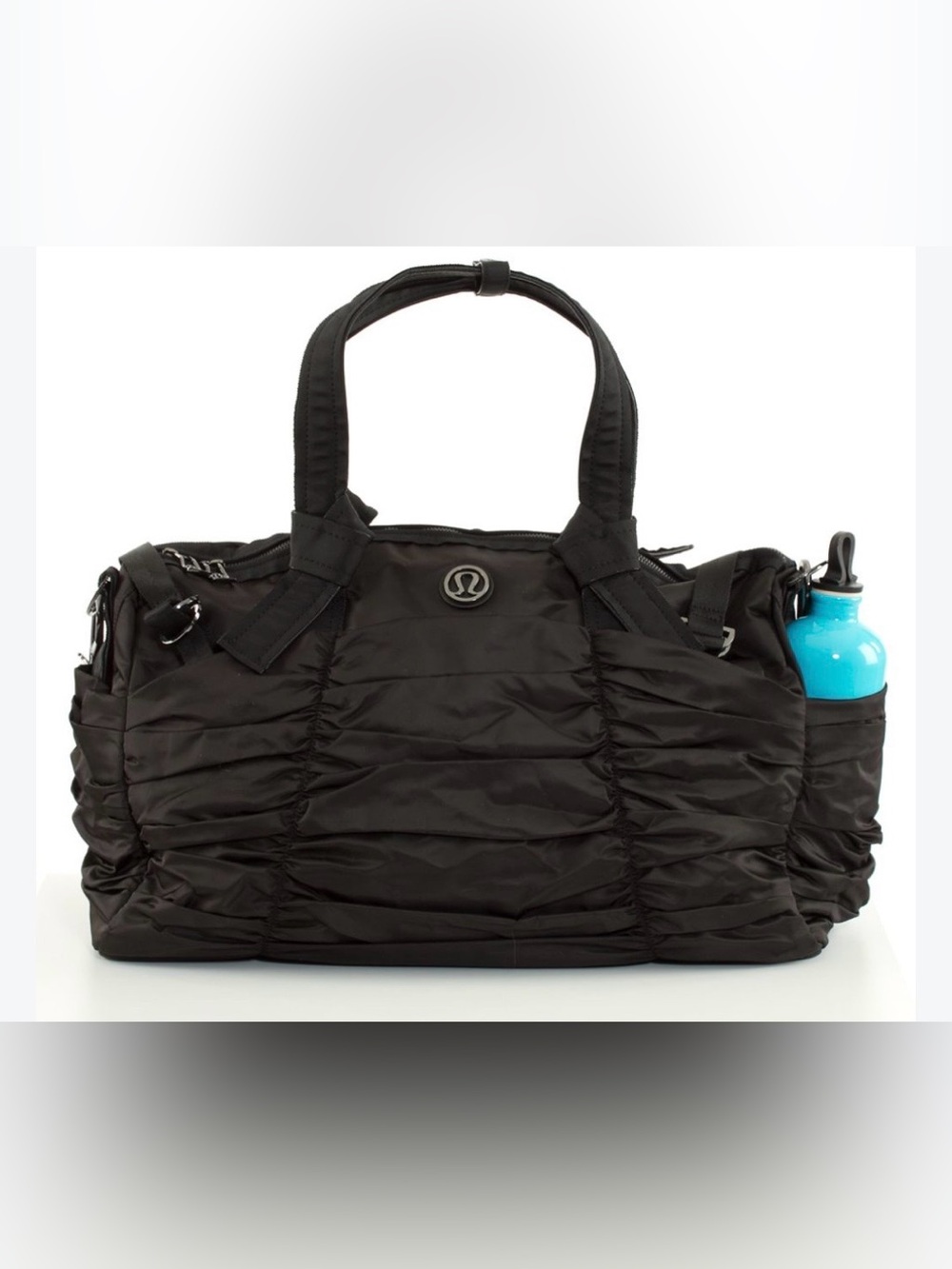 lululemon athletica Black Ruched Everyday Tote